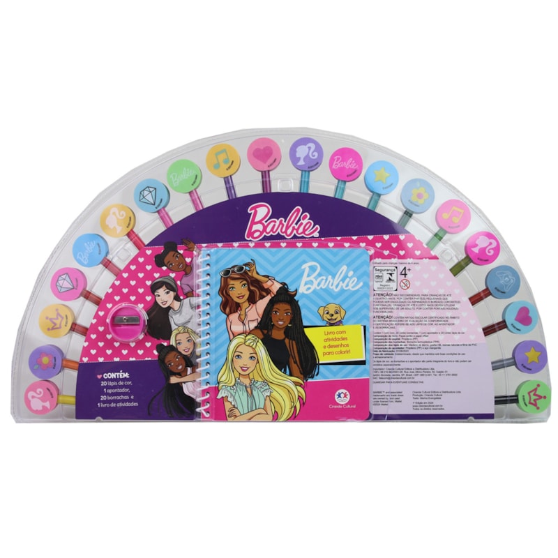 Barbie - Livro com Atividades e Desenhos para Colorir