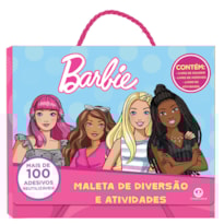 BARBIE - MALETA DIVERSÃO E ADESIVOS