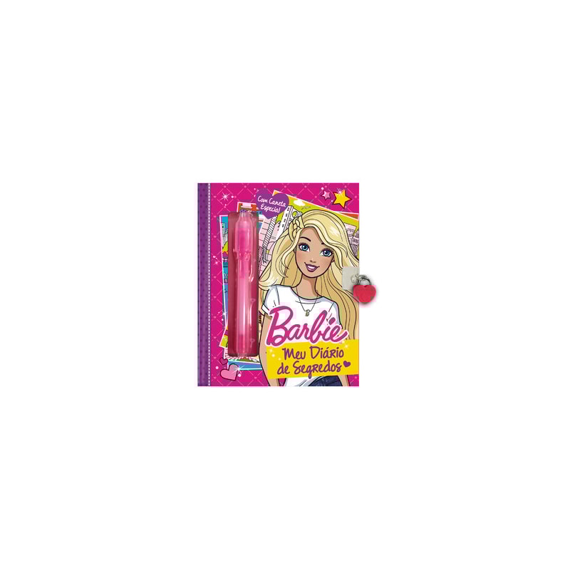 BARBIE - MEU DIÁRIO DE SEGREDOS: COM CANETA ESPECIAL
