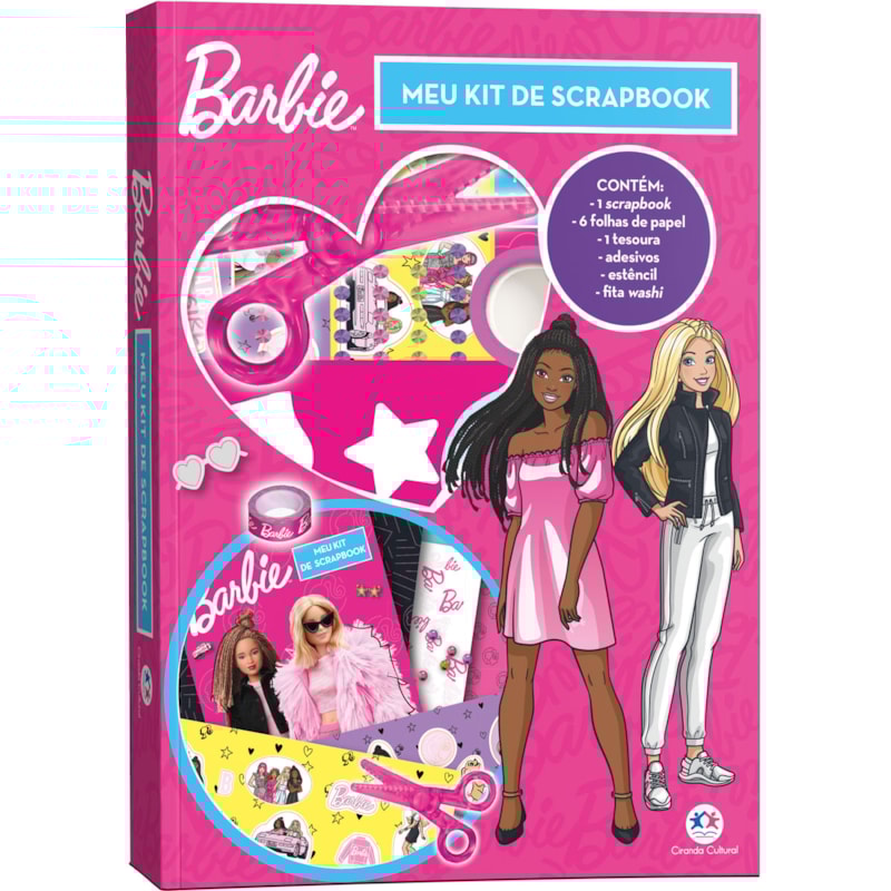 BARBIE - MEU KIT DE SCRAPBOOK