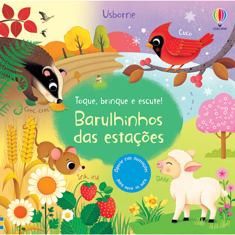 BARULHINHOS DAS ESTAÇÕES: TOQUE, BRINQUE E ESCUTE!