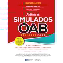 BATERIA DE SIMULADOS OAB 1ª FASE - 4ª ED - 2023