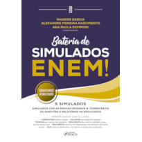 BATERIA DE SIMULADOS PARA O ENEM - 1ª ED - 2023