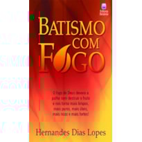 BATISMO COM FOGO: O FOGO DE DEUS DEVORA A PALHA SEM DESTRUIR O FRUTO
