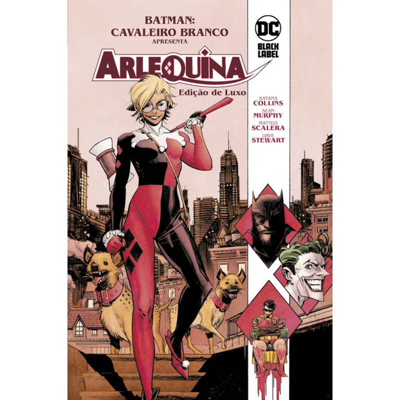 Batman - cavaleiro branco apresenta: arlequina: black label