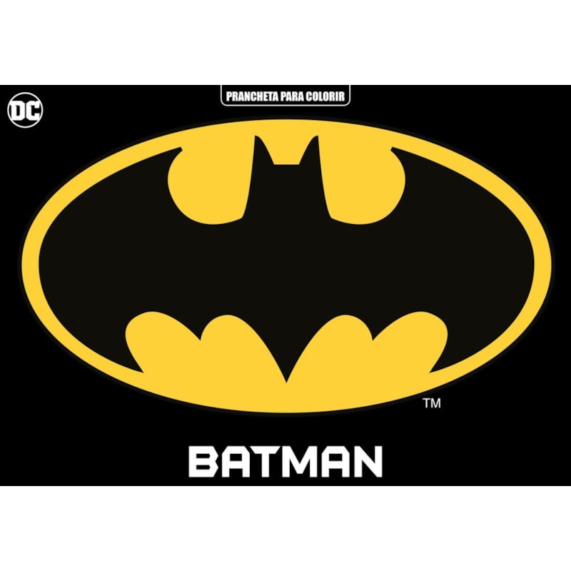 BATMAN - PRANCHETA PARA COLORIR
