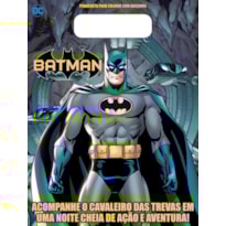 BATMAN - PRANCHETA PARA COLORIR COM ADESIVOS