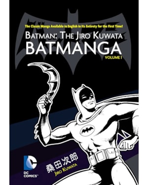 Batmangá por jiro kuwata vol. 1: capa cartão
