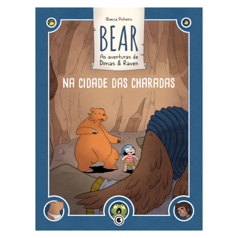 BEAR - AS AVENTURAS DE DIMAS & RAVEN: NA CIDADE DAS CHARADAS: VOLUME 01