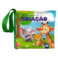 BEBÊ FELIZ - HISTÓRIAS BÍBLICAS CRIAÇÃO: LIVRO DE PANO INFANTIL