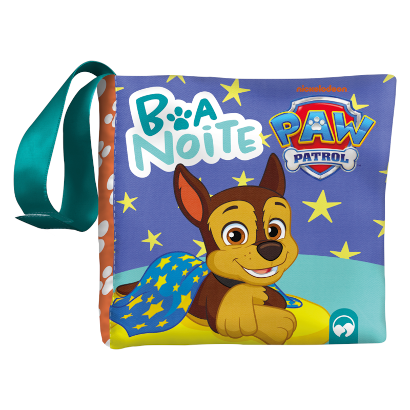 BEBÊ FELIZ - PATRULHA CANINA: BOA NOITE: LIVRO DE PANO INFANTIL