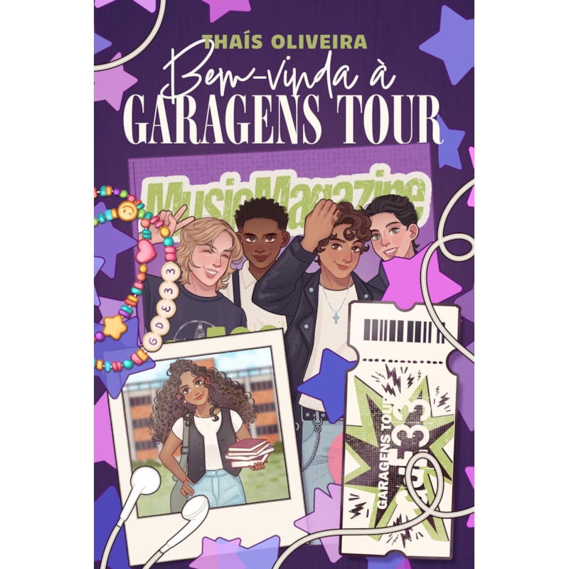 BEM-VINDA À GARAGENS TOUR - FICÇÃO ADOLESCENTE, COM PÔSTER E MARCA-PÁGINA