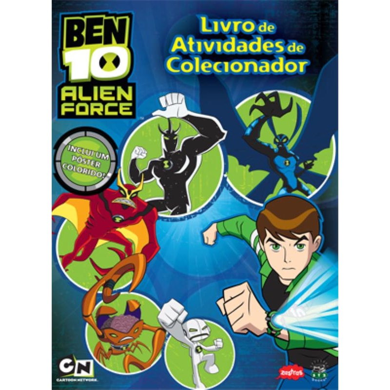 BEN 10 ALIEN FORCE : LIVROS DE ATIVIDADES DE COLECIONADOR