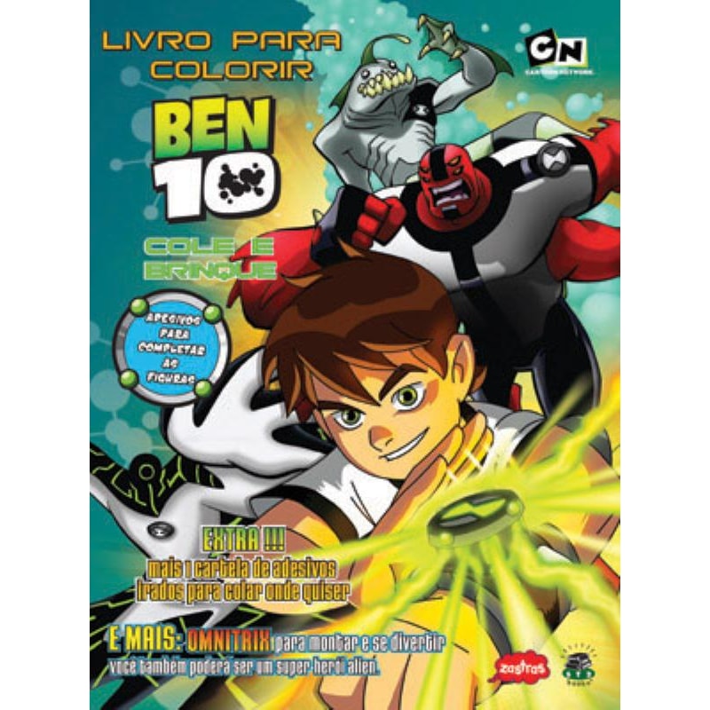 BEN 10 : LIVRO PARA COLORIR