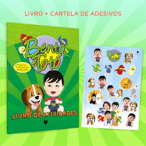 Bento e Totó: Livro de Atividades + cartela de adesivos