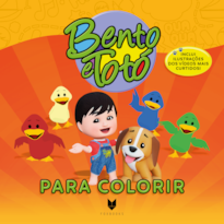 Bento e Totó para colorir