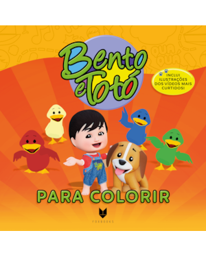 Bento e Totó para colorir