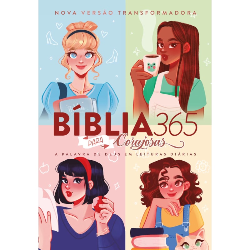 BÍBLIA 365 PARA CORAJOSAS (NVT): A PALAVRA DE DEUS EM LEITURAS DIÁRIAS