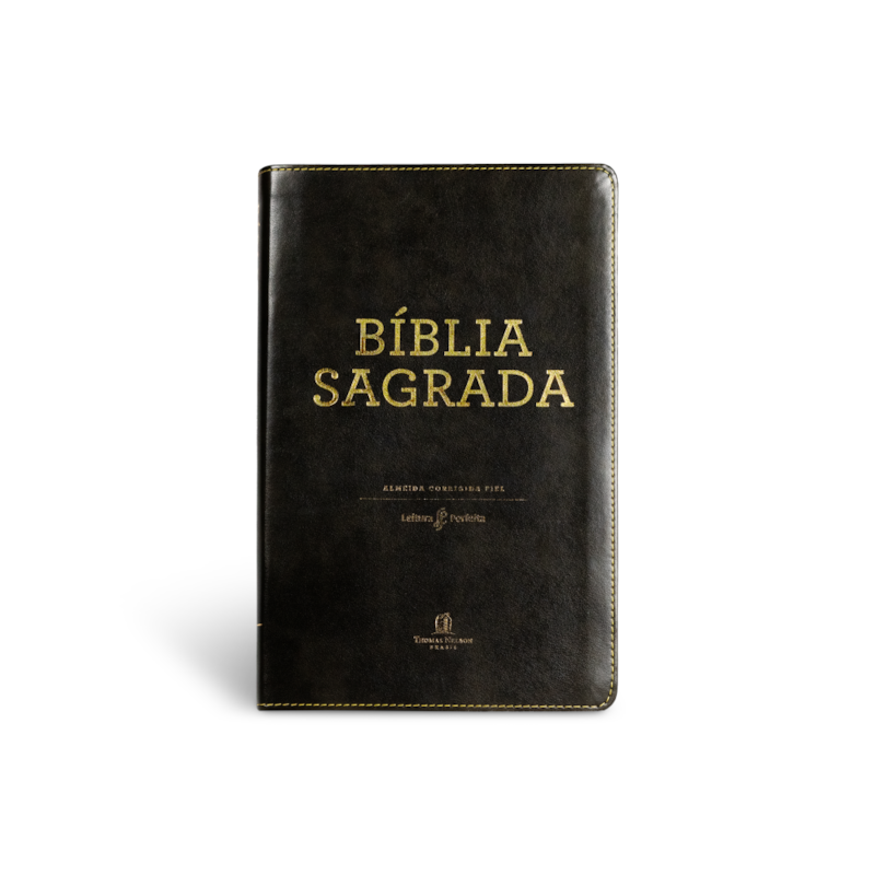 BÍBLIA ACF, CAPA LUXO PRETA, LEITURA PERFEITA