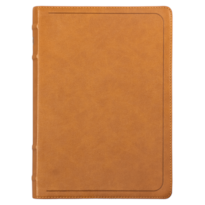 BÍBLIA ACF COM REFERÊNCIAS CRUZADAS E PALAVRAS DE JESUS EM AZUL, CAPA LUXO MOSTARDA, LETRA GRANDE, LEITURA PERFEITA