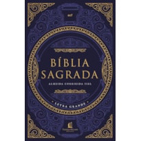 BÍBLIA ACF, LETRA GRANDE, FONTE LEITURA PERFEITA, CAPA DURA TESOURO SAGRADO