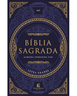 BÍBLIA ACF, LETRA GRANDE, FONTE LEITURA PERFEITA, CAPA DURA TESOURO SAGRADO