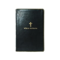 BÍBLIA ACF, LETRA GRANDE, FONTE LEITURA PERFEITA, CAPA LUXO PRETA