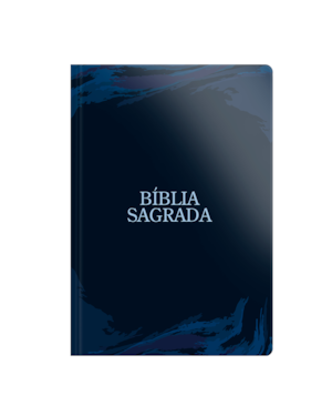BÍBLIA ACF LETRA NORMAL - BROCHURA - AZUL