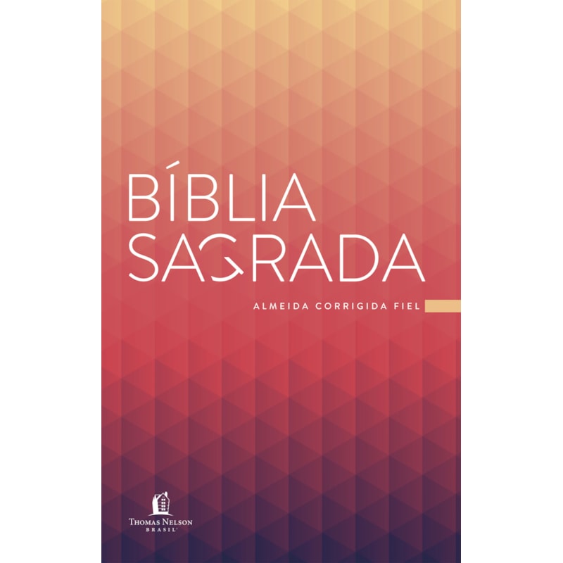 BÍBLIA ACF PRISMA CORAL, BROCHURA, ECONÔMICA