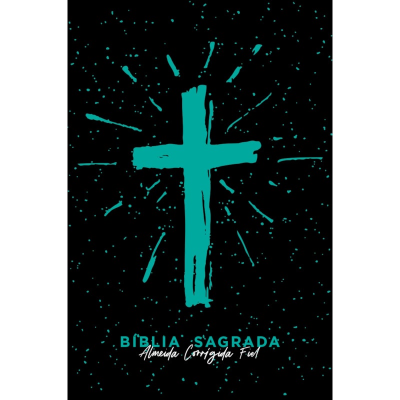 BÍBLIA ACF SLIM CRUZ TIFFANY LETRA NORMAL - ALMEIDA CORRIGIDA FIEL