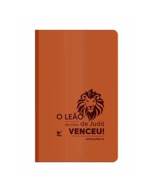 Bíblia AEC - Capa Marrom - Leão
