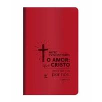 Bíblia AEC - Capa vermelha - Cruz