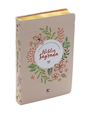 Bíblia AEC - Letra Grande - Capa PU- Salmão