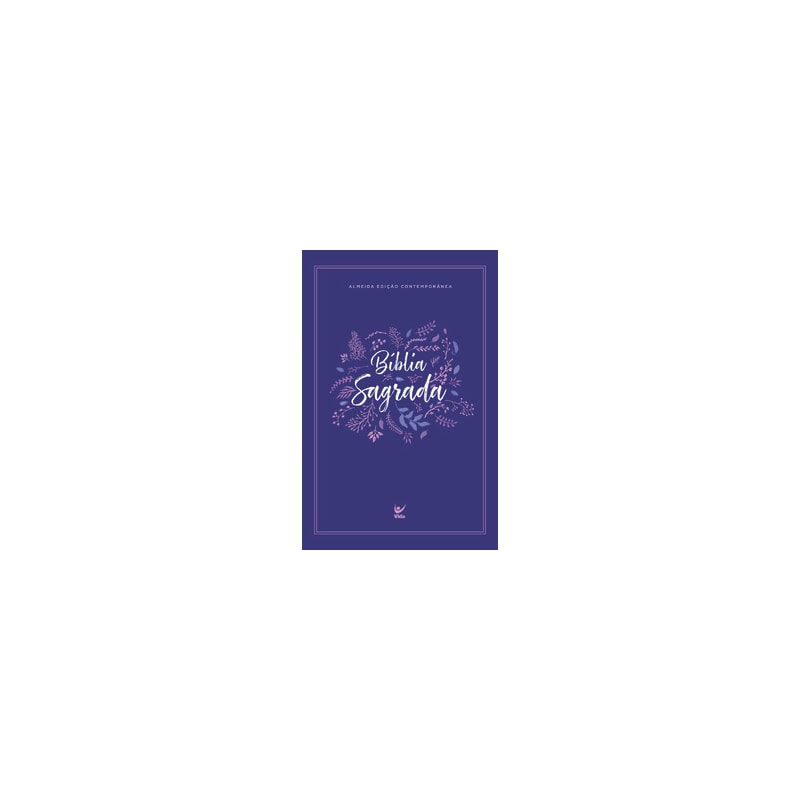 Bíblia AEC - Letra Grande - Capa Roxa