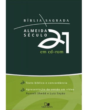 BÍBLIA ALMEIDA SÉCULO 21 - CD-ROM