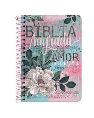 BÍBLIA ANOTE NVI - FLOR ARTÍSTICA: ANOTE SUAS EMOÇÕES