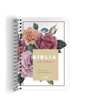 BÍBLIA ANOTE NVI - FLORAL