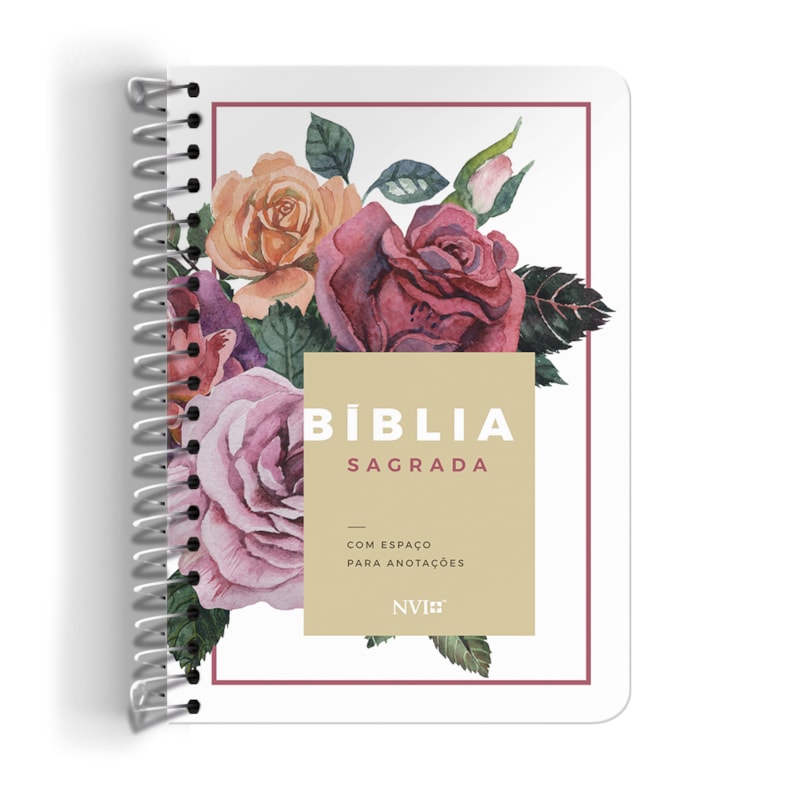 BÍBLIA ANOTE NVI - FLORAL
