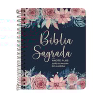 BÍBLIA ANOTE NVI GRANDE - CAPA ROSAS