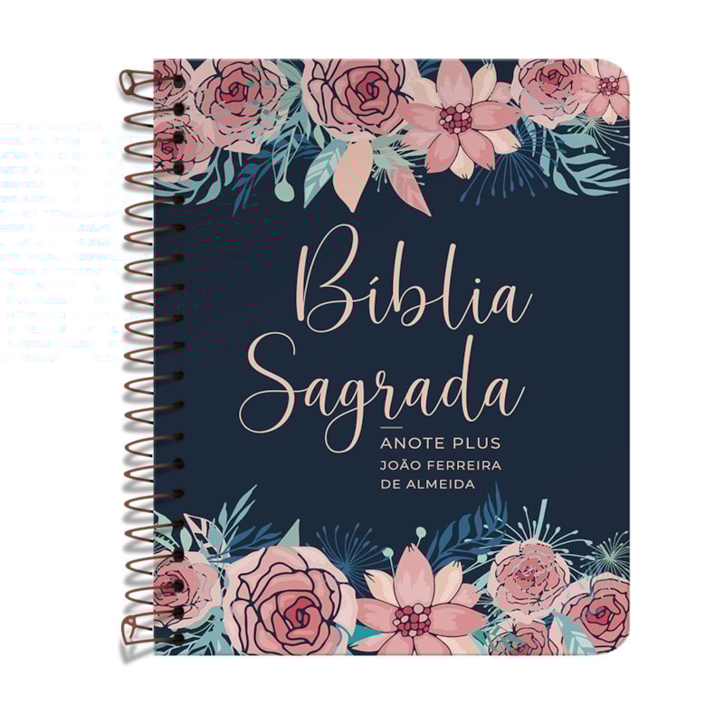BÍBLIA ANOTE NVI GRANDE - CAPA ROSAS