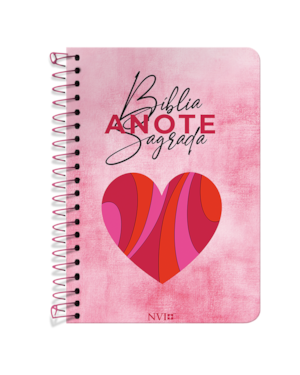 BÍBLIA ANOTE NVI - OUTUBRO ROSA - JUNTAS NO COMBATE AO CÂNCER DE MAMA!