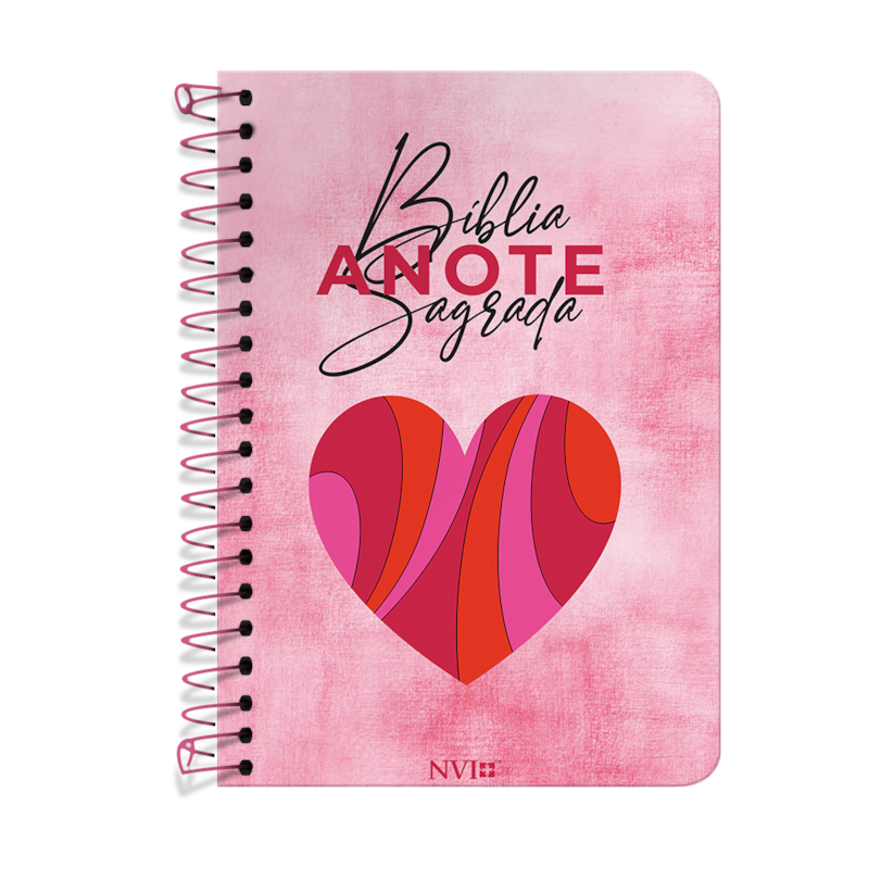 BÍBLIA ANOTE NVI - OUTUBRO ROSA - JUNTAS NO COMBATE AO CÂNCER DE MAMA!