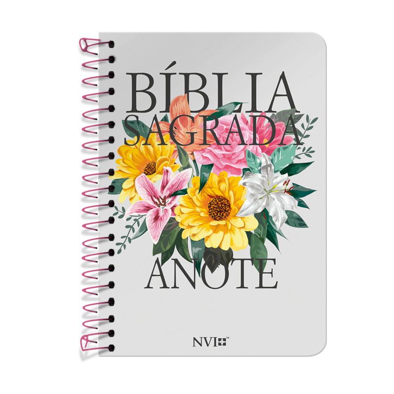 BÍBLIA ANOTE NVI - PRIMAVERA: ANOTE SUAS EMOÇÕES