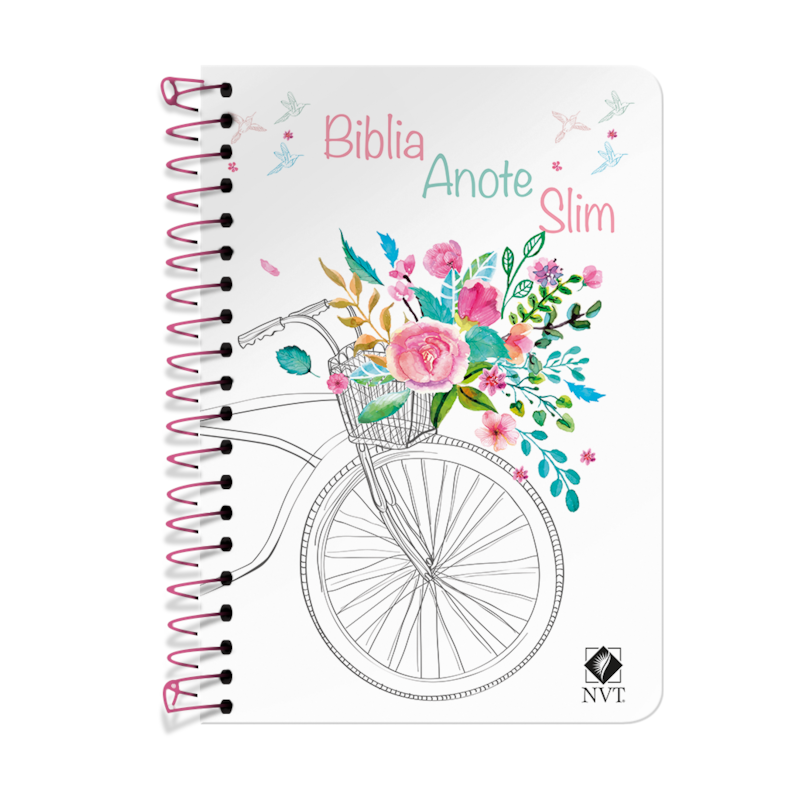 BÍBLIA ANOTE NVT SLIM ESPIRAL - BIKE: SÉRIE SLIM