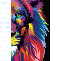 BÍBLIA ARC 860 LION COLORS - LETRA NORMAL: ALMEIDA REVISTA E CORRIGIDA