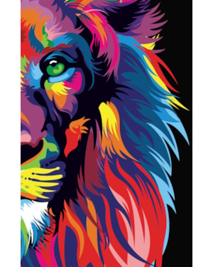 BÍBLIA ARC 860 LION COLORS - LETRA NORMAL: ALMEIDA REVISTA E CORRIGIDA