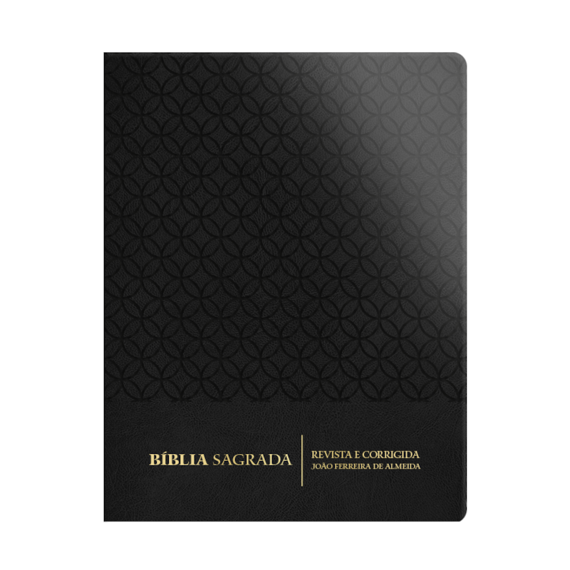 BÍBLIA ARC COMPACTA - LUXO PRETA