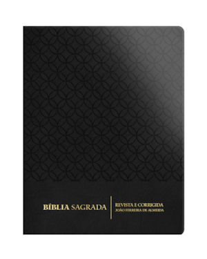 BÍBLIA ARC COMPACTA - LUXO PRETA