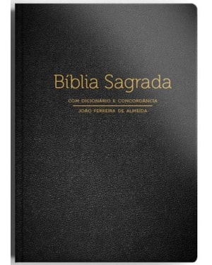 BÍBLIA ARC EXTRA GIGANTE - DICIONÁRIO E CONCORDÂNCIA - LUXO PRETA