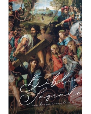BÍBLIA ARC PAIXÃO DE CRISTO - LETRA GIGANTE - COM HARPA AVIVADA E CORINHOS
